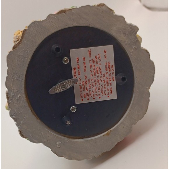 Easter Spring Water Globe Musical " Easter Parade" Peter Cottontail Egg Shaped - Picture 4 of 6